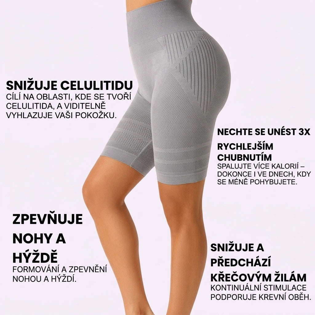 3D anti-celulitidní šortky