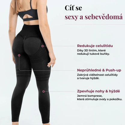 3D™ - Tvarující a vyhlazující legíny
