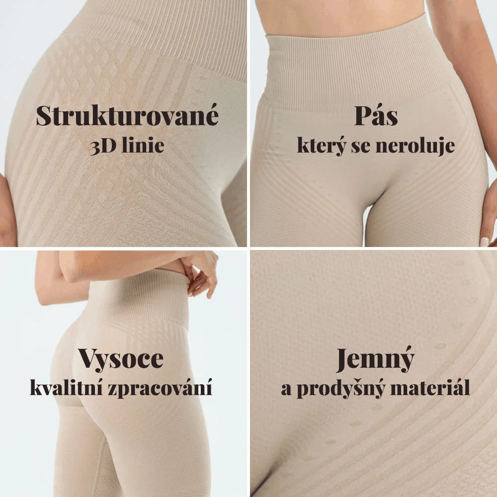 3D™ - Tvarující a vyhlazující legíny