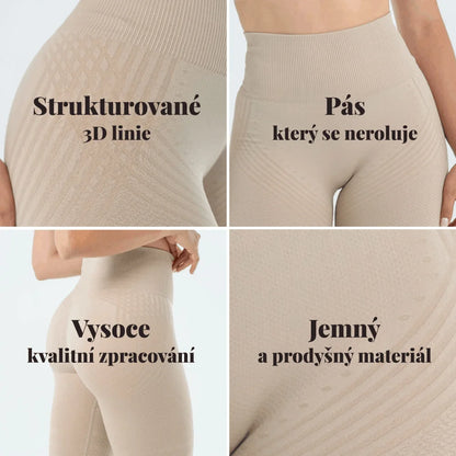 3D™ - Tvarující a vyhlazující legíny